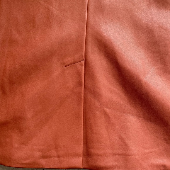 Loft faux leather blazer - Picture 6 of 11